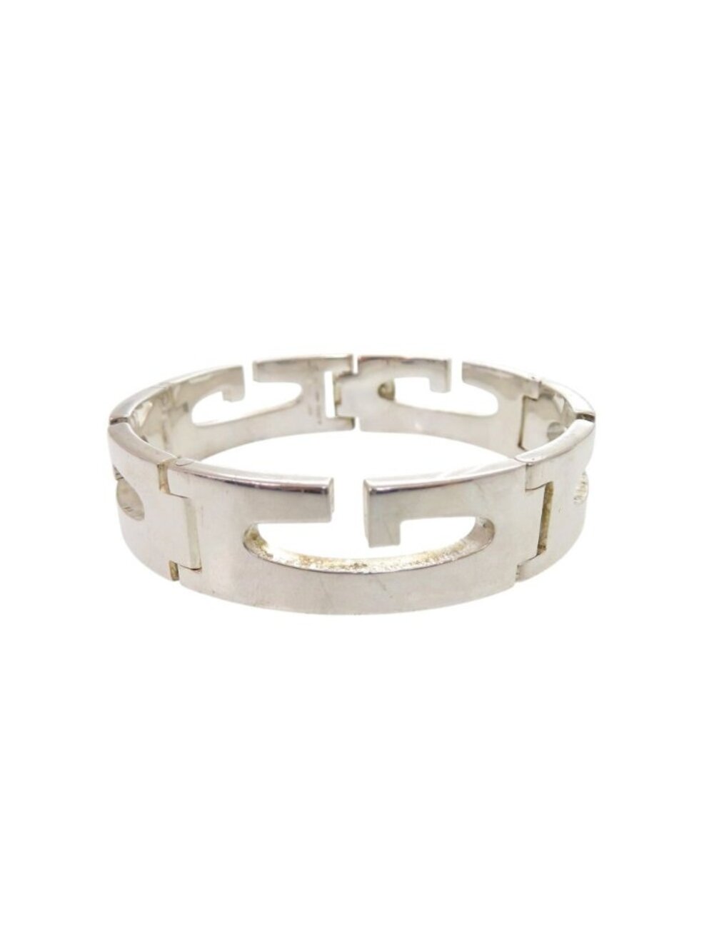 Gucci Logo Chain Bracelet 925 Sterling Silver